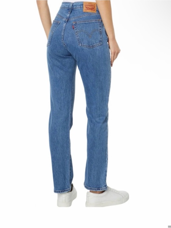 Levi's Denim - Levi's 501 Straight-Leg Jeans in Medium Blue Denim